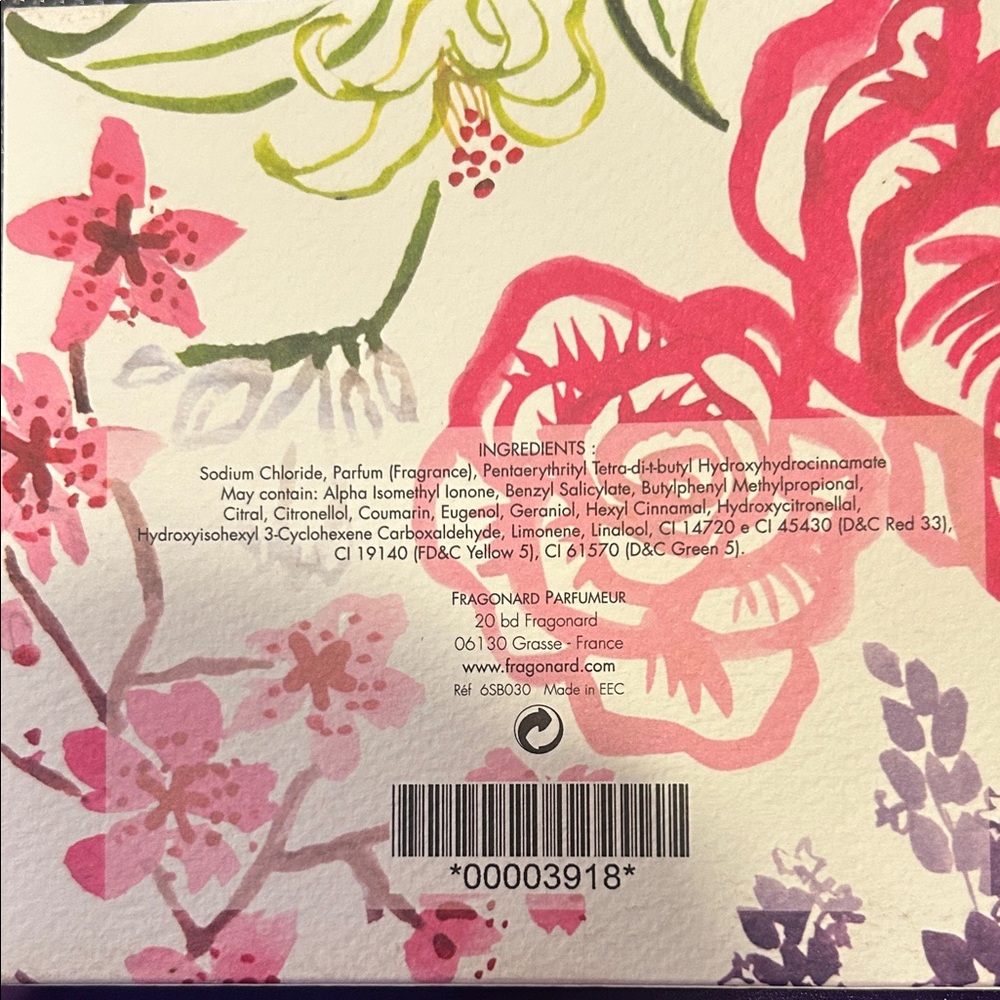 Floral Perfumed Bath Salts Set - Assorted Colors - Picture 3 of 6